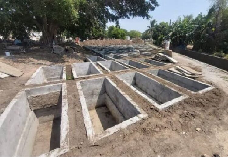 En un solo día sepultan 25 cadáveres COVID en Cd. Madero