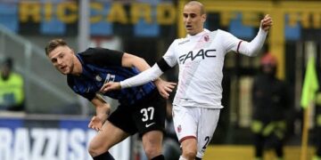El Inter cae en casa ante el Bologna con una remontada valerosa