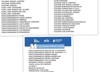 Anuncia COMAPA Victoria corte de servicio en plena Canícula