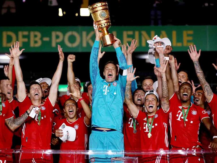 Bayern Múnich conquista con goleada 4-2 Copa Alemana