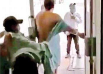 Paciente con covid-19 intenta huir de hospital del ISSSTE en Durango