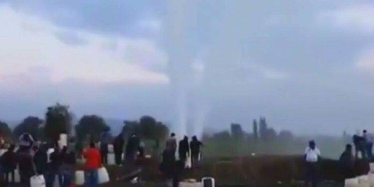 Fuga de combustible clandestino en Tlahuelilpan, lugar de la explosión en 2019