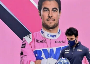 Checo Pérez no se presenta en el circuito de Silverstone tras resultado dudoso en prueba de Covid-19