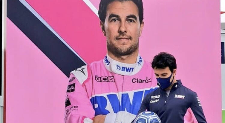 Checo Pérez no se presenta en el circuito de Silverstone tras resultado dudoso en prueba de Covid-19