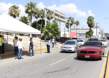 Refuerza Tamaulipas operativos sanitario para evitar viajes no esenciales hacia EU