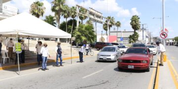 Refuerza Tamaulipas operativos sanitario para evitar viajes no esenciales hacia EU