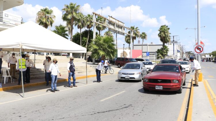 Refuerza Tamaulipas operativos sanitario para evitar viajes no esenciales hacia EU