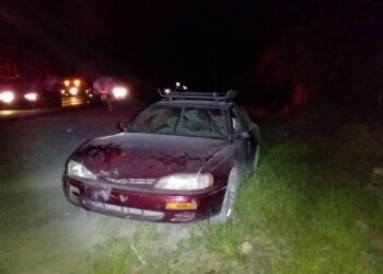 Dos lesionados en choque en Jaumave