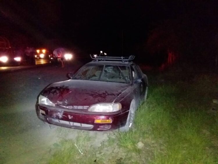 Dos lesionados en choque en Jaumave