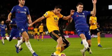 Los Wolves de Raúl Jiménez caen ante el Chelsea y peligra su sitio en la Europa League