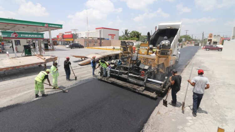 Inicia rehabilitación de la avenida Solidaridad en Matamoros