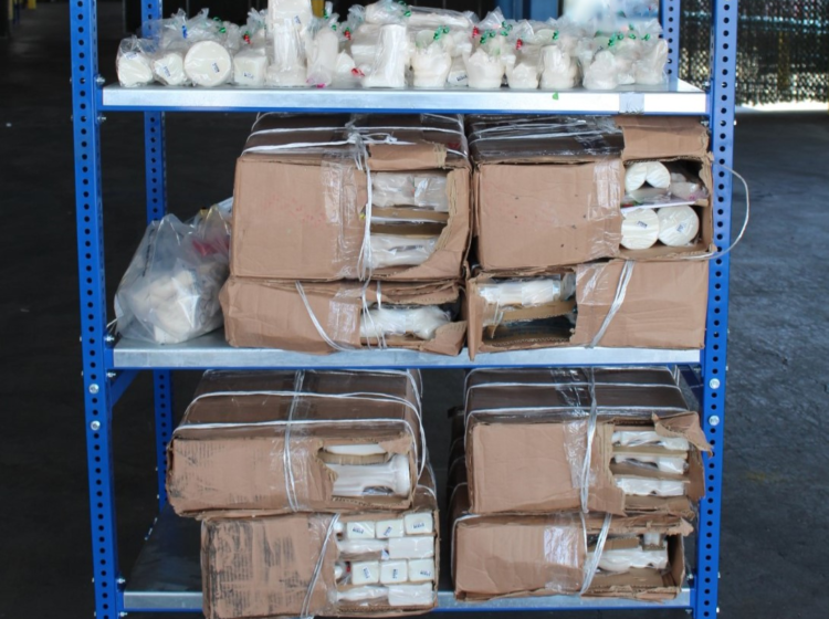 Interceptan en Laredo, Texas, contrabando de metanfetamina por 11 mdd