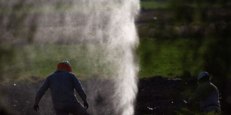 Fuga de combustible clandestino en Tlahuelilpan, lugar de la explosión en 2019