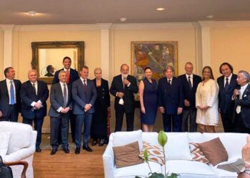 Empresarios mexicanos se reúnen con Marcelo Ebrard y Martha Bárcena