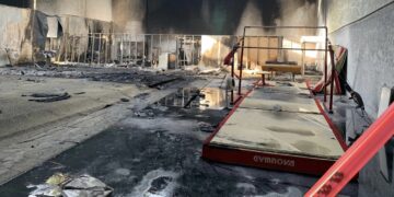 Se incendia el gimnasio del CODE Jalisco, reportan daños materiales