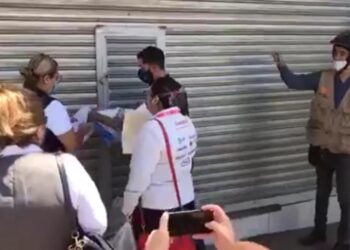 COEPRIS cierra tienda Elektra en centro de Victoria