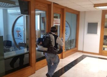 Aplica SNTE, medidas preventivas a COVID-19 en edificio sindical