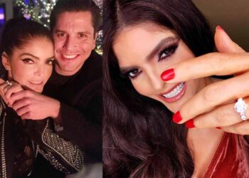 Ana Bárbara revela compromiso matrimonial presumiendo anillo de diamantes