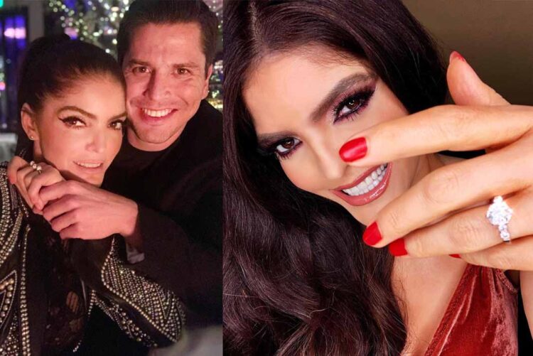Ana Bárbara revela compromiso matrimonial presumiendo anillo de diamantes