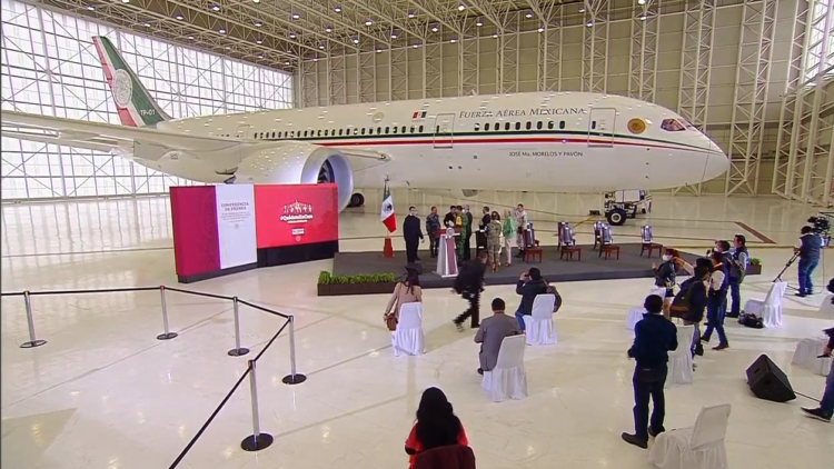 Avión presidencial es una muestra de los lujos y excesos con los que se “malgobernaba”: AMLO