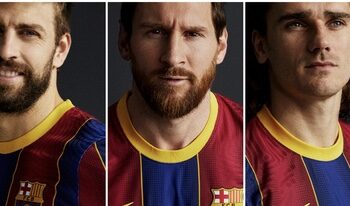 El Barcelona presenta su nuevo uniforme para la próxima temporada