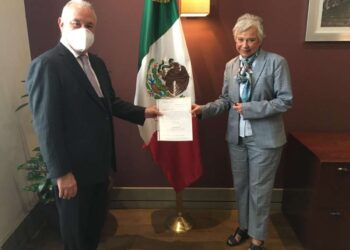 Recibe Héctor Garza, nombramiento de Olga Sánchez en Gobernación