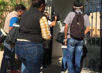 Trabajadores de maquiladora Aptiv se manifiestan en Victoria