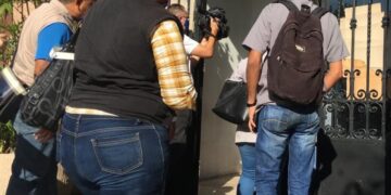 Trabajadores de maquiladora Aptiv se manifiestan en Victoria