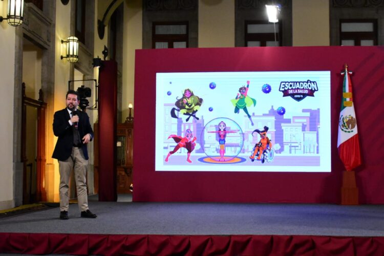 Ssa presentó “El escuadrón de la Salud” para impulsar las medidas sanitarias