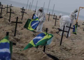 Brasil sumó 1.300 nuevas muertes por coronavirus en las últimas 24 horas