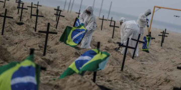 Brasil sumó 1.300 nuevas muertes por coronavirus en las últimas 24 horas