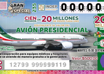 Lotería Nacional reanuda venta de boletos para sorteo del avión presidencial