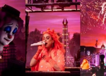 Katy Perry da último concierto antes de ser mamá