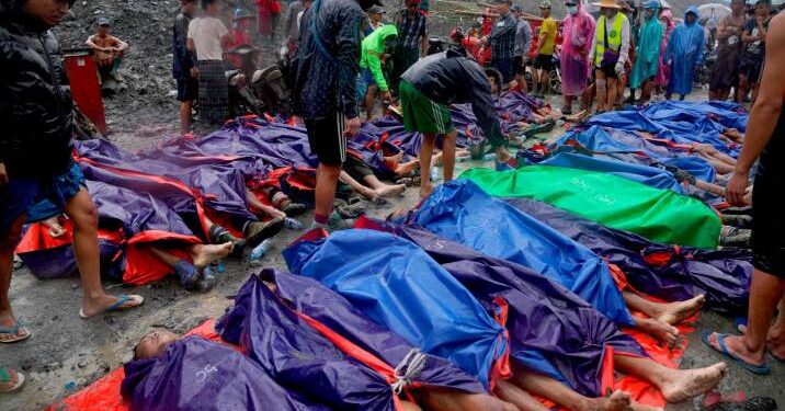 Mueren más de 100 personas tras accidente en la mina de jade más grande del mundo