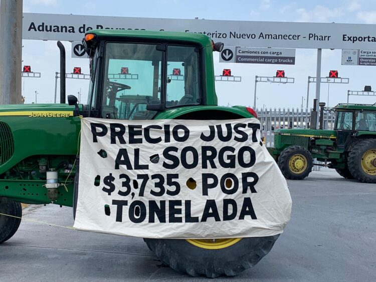 Continúa bloqueado Puente Internacional Reynosa-Pharr