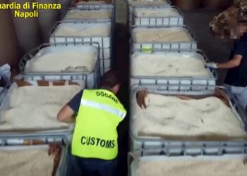 En Italia realizan “la mayor incautación de anfetaminas realizada en todo el mundo”