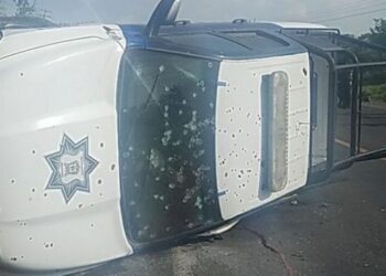 Matan a cinco policías estatales en Guanajuato