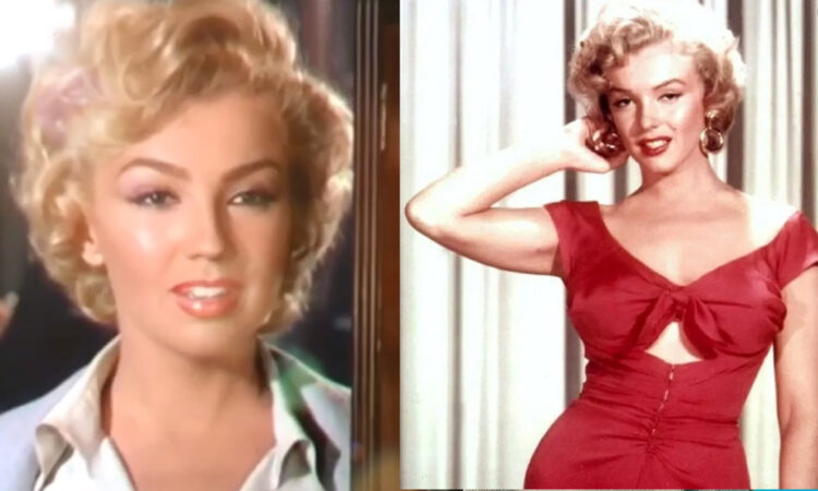 Thalía impacta interpretando a Marilyn Monroe