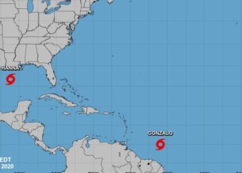 Tormenta ‘Hanna’ gana fuerza en el Atlántico y ‘Gonzálo’ amenaza al Caribe
