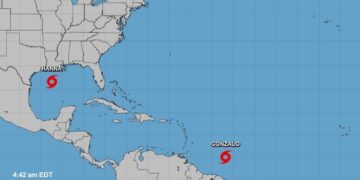Tormenta ‘Hanna’ gana fuerza en el Atlántico y ‘Gonzálo’ amenaza al Caribe