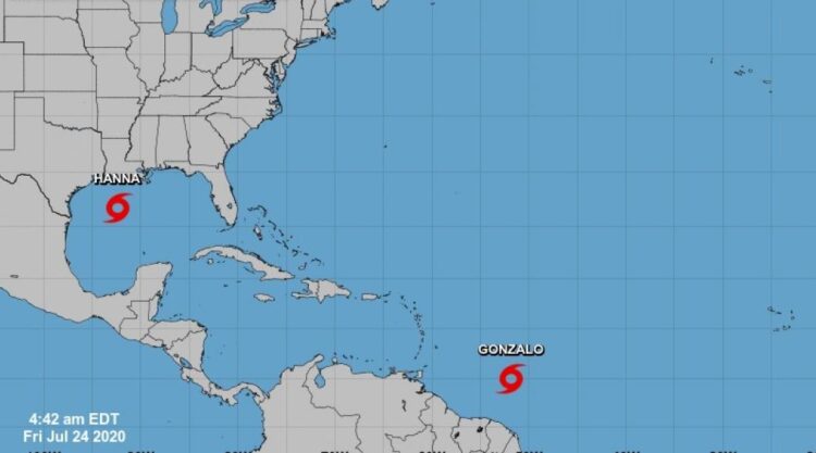 Tormenta ‘Hanna’ gana fuerza en el Atlántico y ‘Gonzálo’ amenaza al Caribe