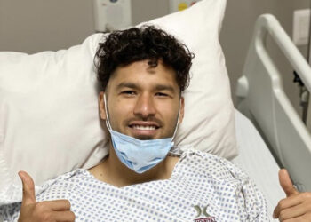 Bruno Valdez, fuera seis meses tras cirugía