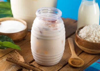 Receta fácil de agua fresca de horchata deliciosa