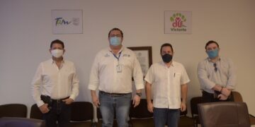 Se reúne Gerente de COMAPA Victoria con dirigentes empresariales