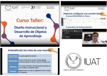 Capacita UAT alrededor de dos mil docentes para la cátedra en línea