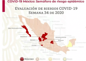 Campeche, primer estado que pasa al semáforo amarillo