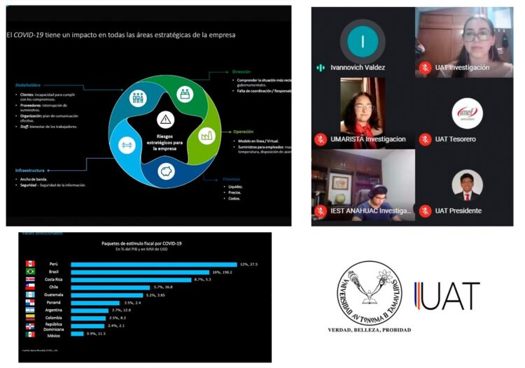 Imparten en la UAT conferencia “Recuperación Económica en México”