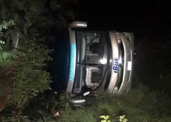 Vuelca autobús de Transpaís en ruta Mante-Llera; 10 heridos