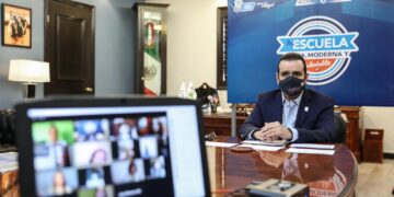 Equipa Ayuntamiento 9 jardines de niños en Nuevo Laredo