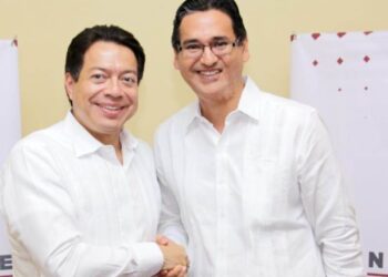 Firme Mario Delgado para encuesta abierta en proceso por dirigencia de MORENA